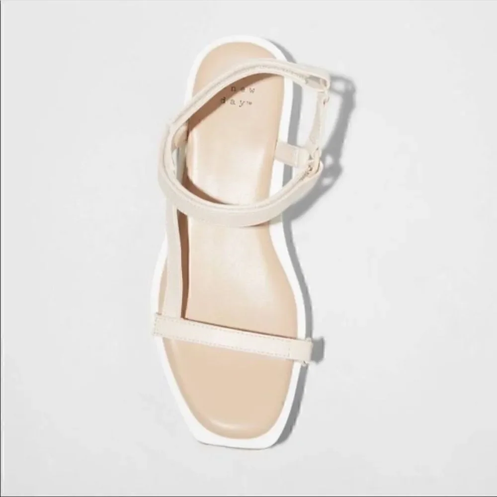 A New Day Women's Nova Sporty Cork Platform Sandals - Picture 3 of 8